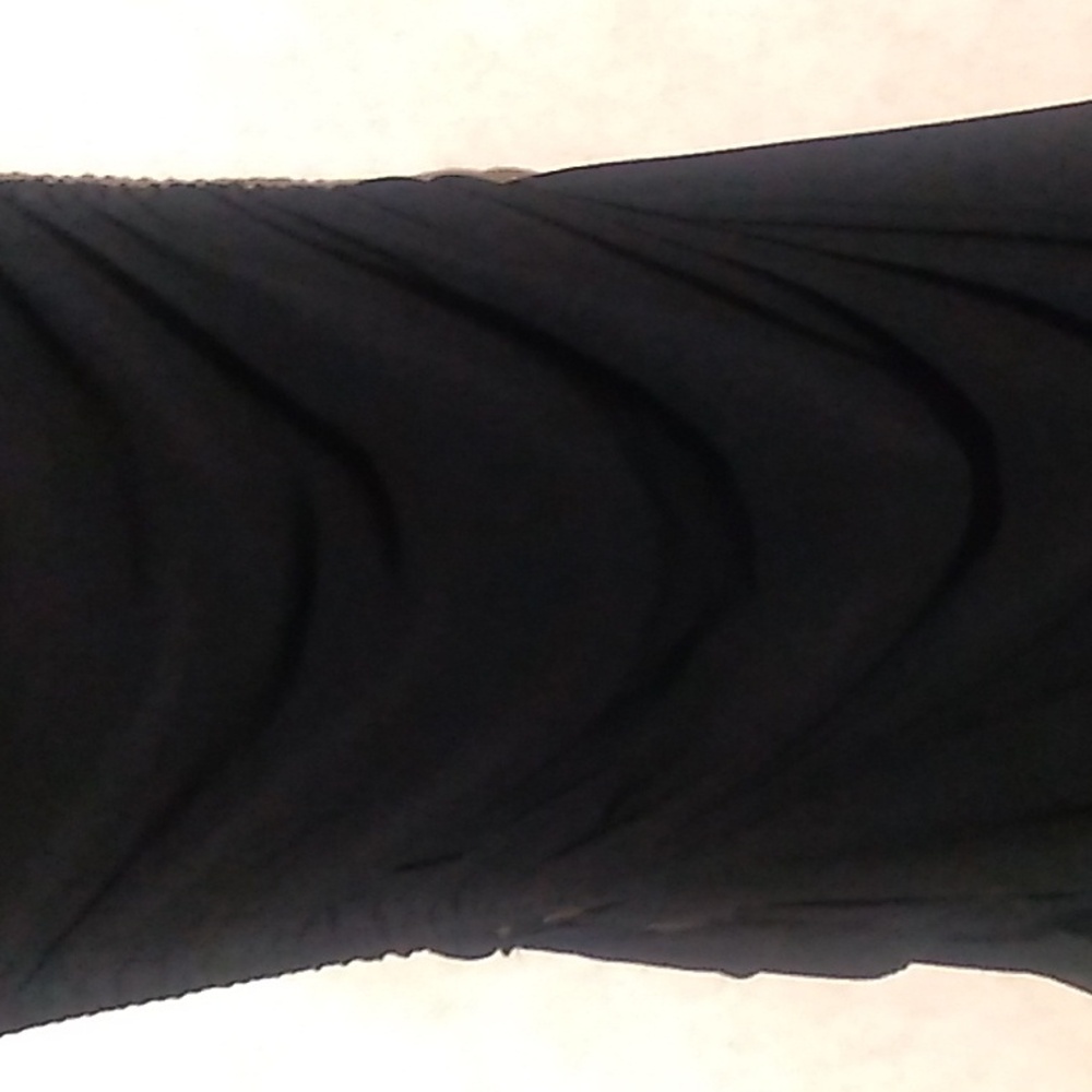 Beautiful asymmetrical strapless small maxi dress by XOXO - Picture 9 of 10